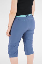 Womens Jack Wolfskin 5008541 Blue Indigo Windproof Comfort Fit Hiking Trousers